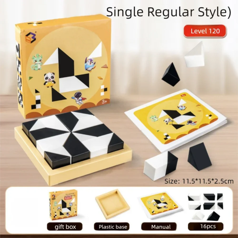 Juego de Lógica Fidtoy para Niños, Aprendizaje STEM, 120 Tarjetas de Desafío para el Enfoque, la Creatividad y la Resolución de Problemas