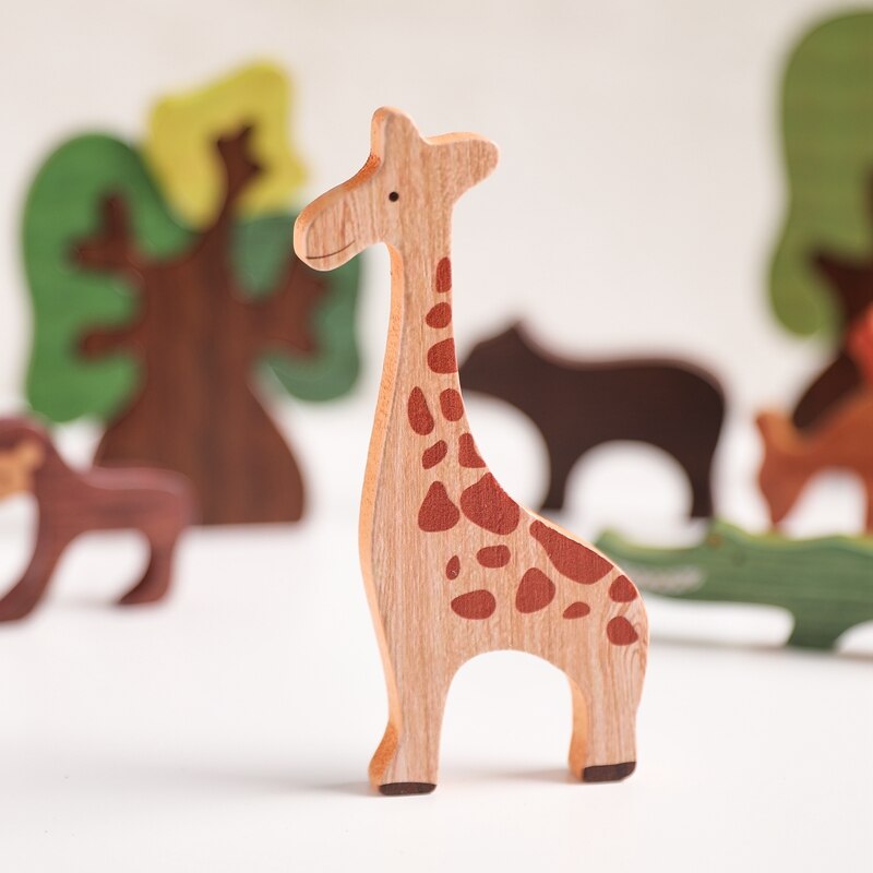 Wooden Forest Montessori Puzzle