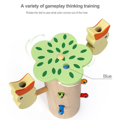 Woodpecker Magnetic Worm Catching Game B