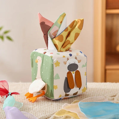Montessori Baby Tissue Box