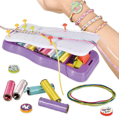 Craft Kids – Creativo y Educativo – Set para Tejer Pulseras para Niños