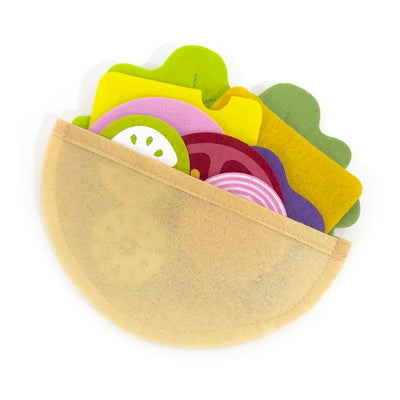 Montessori pretend play 28PCS Burger Sandwich Set