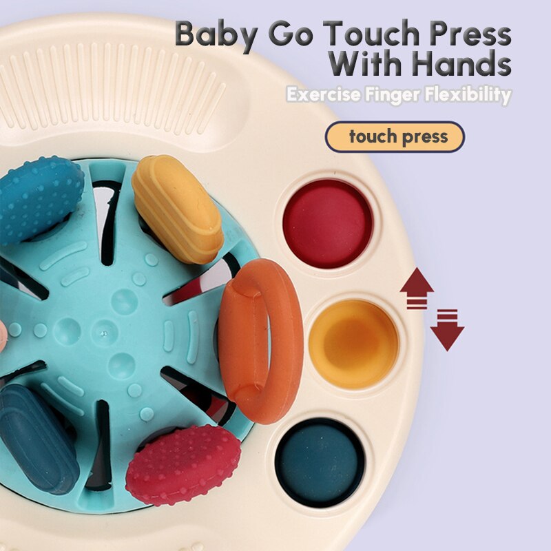 Silicone Pull String Interactive Toy