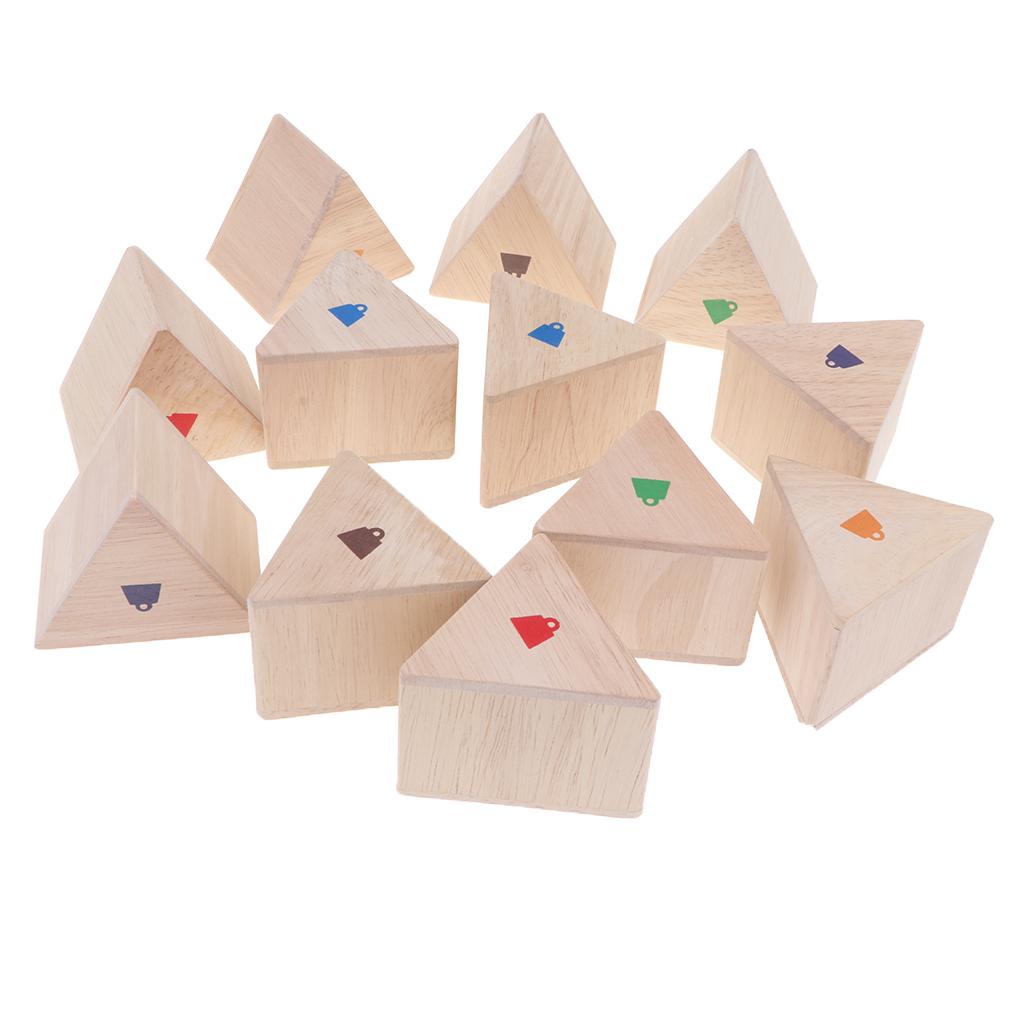 Sensory Weight Sorting Blocks