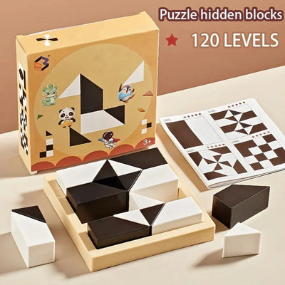 Juego de Lógica Fidtoy para Niños, Aprendizaje STEM, 120 Tarjetas de Desafío para el Enfoque, la Creatividad y la Resolución de Problemas