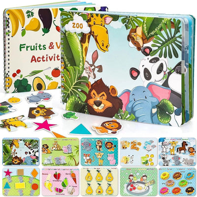 Montessori Busy Toddlers Activity Book