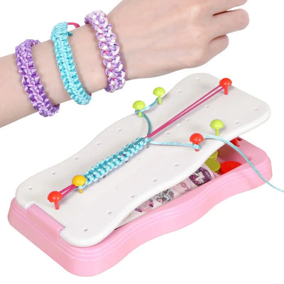 Craft Kids – Creativo y Educativo – Set para Tejer Pulseras para Niños
