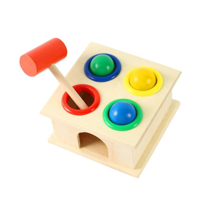 Children Wooden Hammering Ball Toy