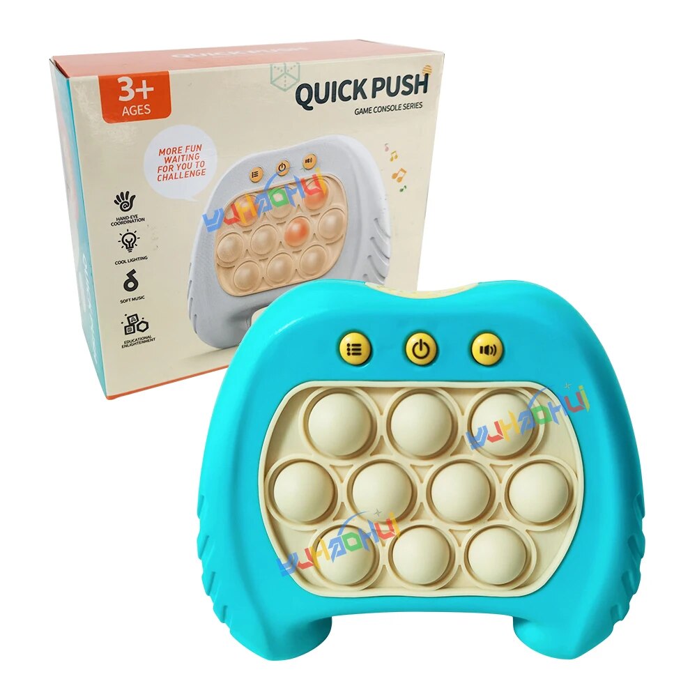 Fidtoy Digital Pop It Fidget Toy – Interactive Light Up Sensory Toy for Kids