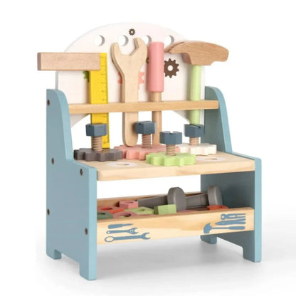 Wooden Tool Bench Set