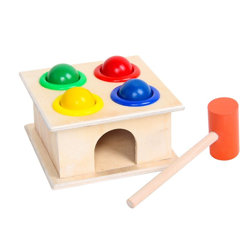Children Wooden Hammering Ball Toy