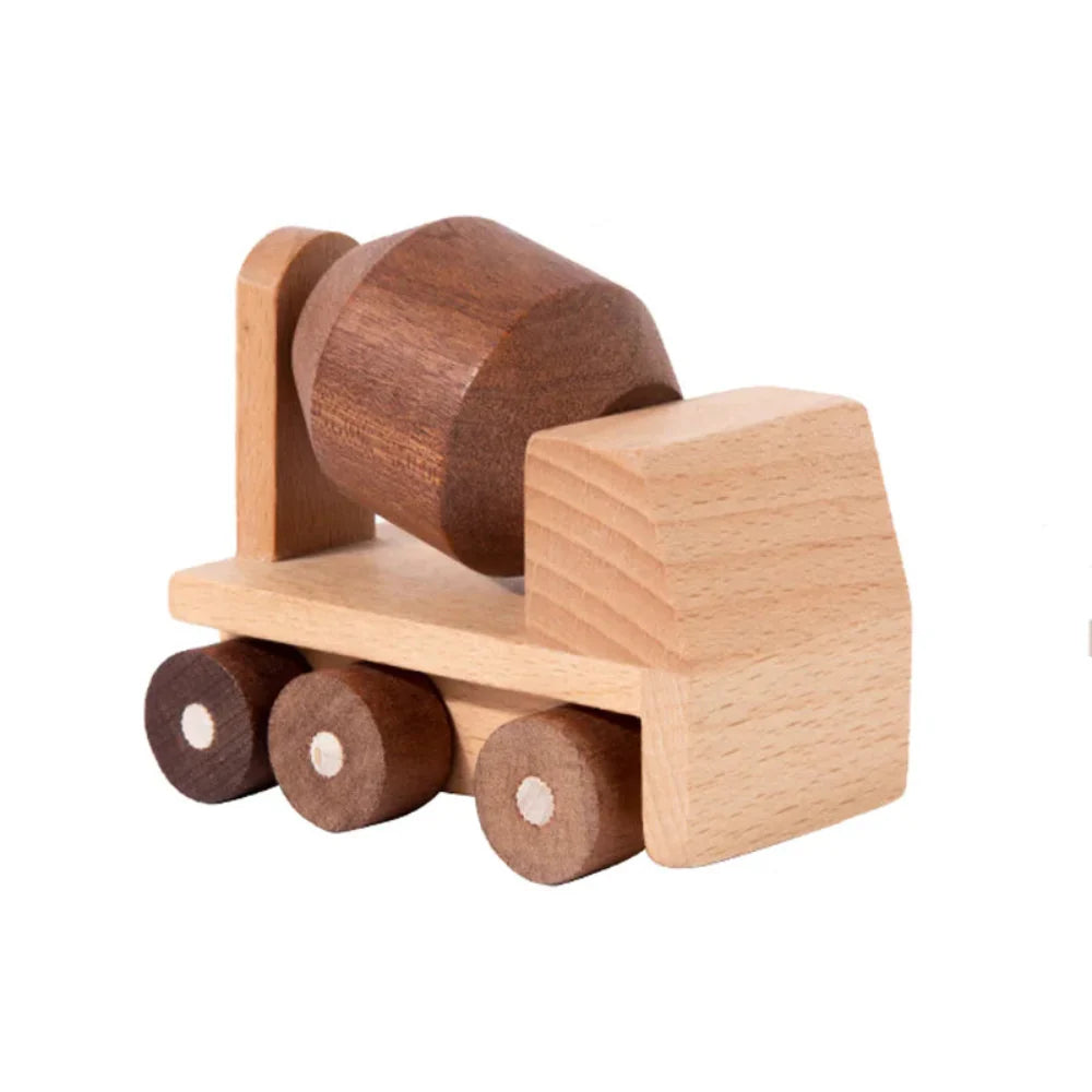 Wooden Mini Vehicle Set