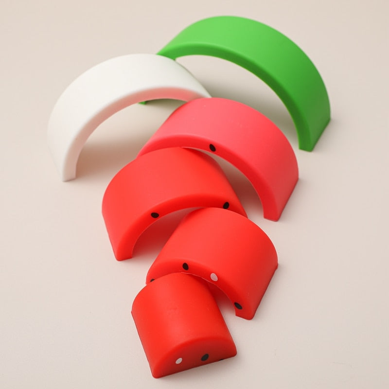 Small Silicone Stacking Watermelon