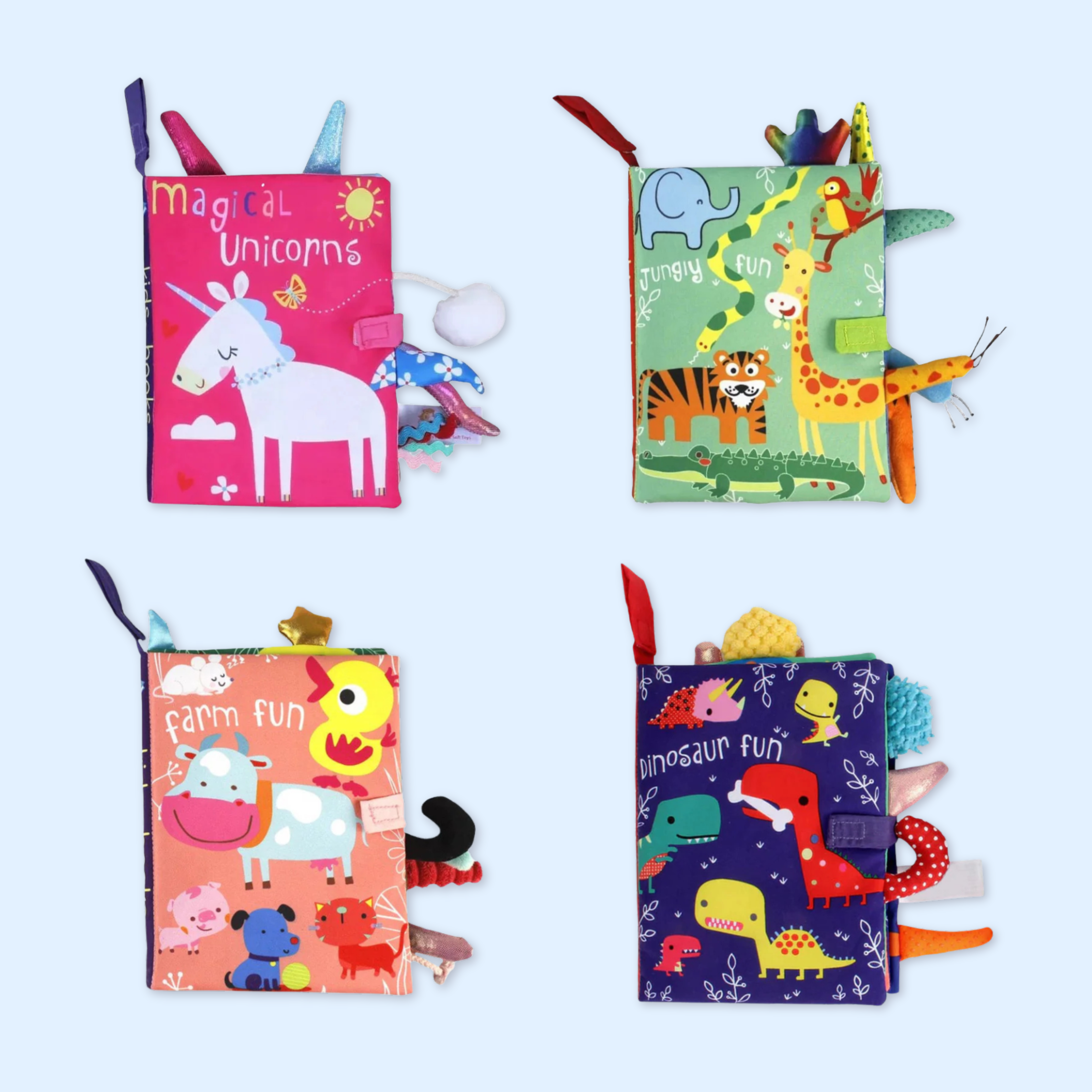 TibaToes™ Snuggle Stories Sensory Book