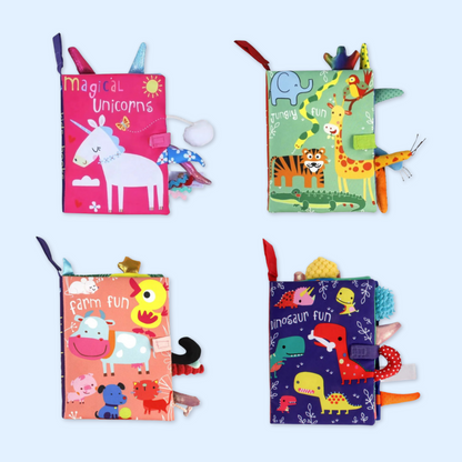 TibaToes™ Snuggle Stories Sensory Book