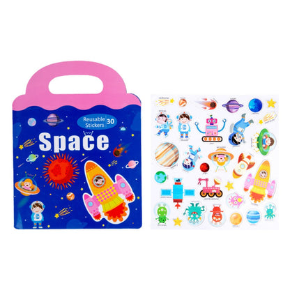 Space Thematic Magnetic Sticker Boards - 128