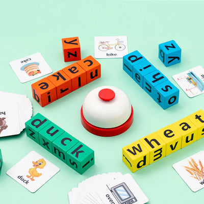 Fidtoy Educational Alphabet Learning Set – Interactive Spelling and Vocabulary Toy for Kids