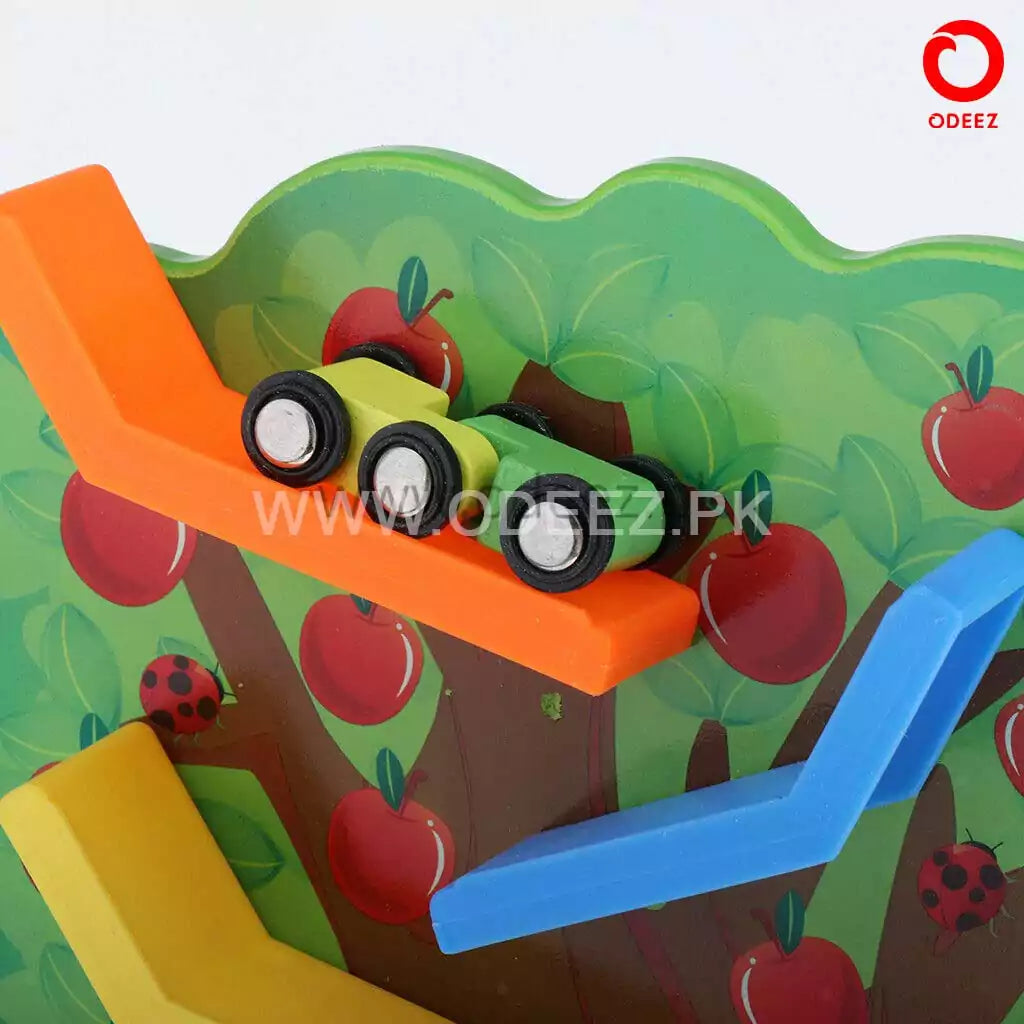 Squirrel Taxiway Wooden Race Track