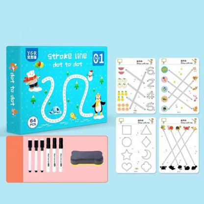 Stroke Line Writing Book