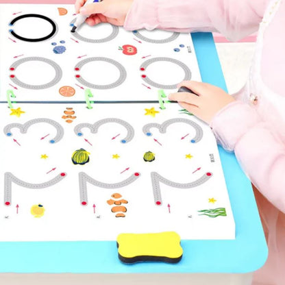 Stroke Line Writing Book