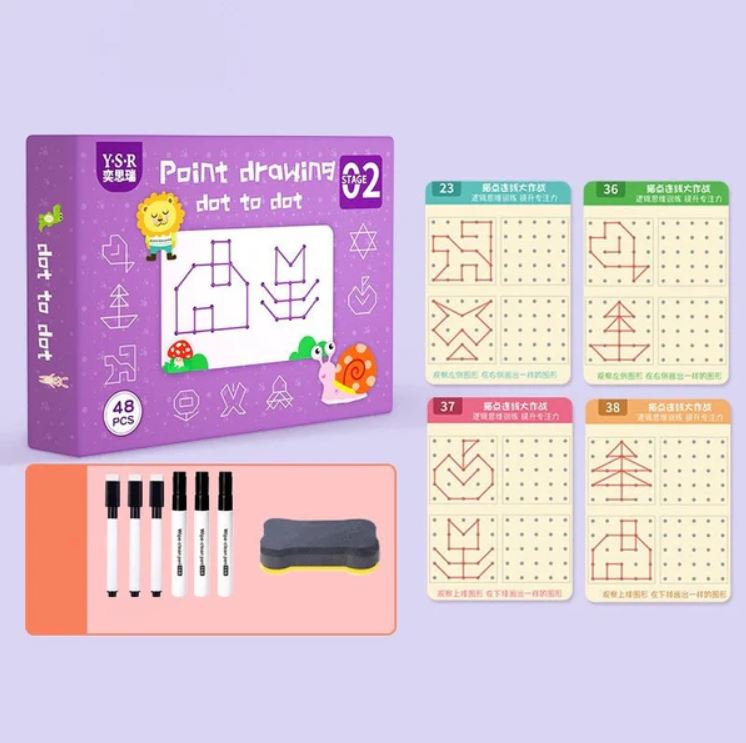 Stroke Line Writing Book