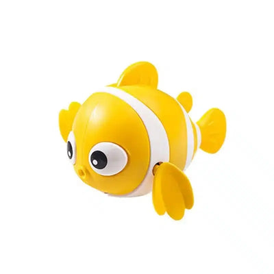 Fidtoy Poisson-clown Nageur Jouet de Bain pour Tout-petits Jouet de Jeu d'eau