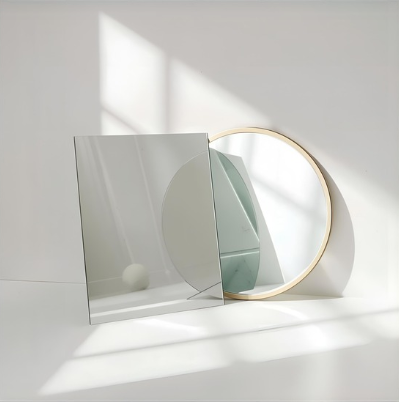 Kids Childcare Safety Acrylic Mirror 40cm Pack of 3 Sensory Round / Square Table Mirror