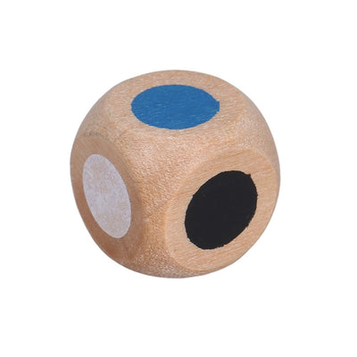 Fidtoy Wooden Memory Matching Game for Kids – Color Recognition Board Game with Dice and Wooden Pegs