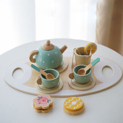Montessori Wooden Afternoon Tea Set