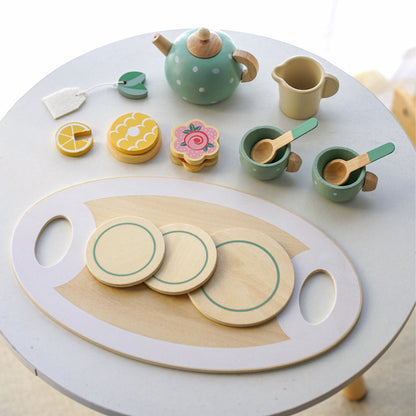 Montessori Wooden Afternoon Tea Set