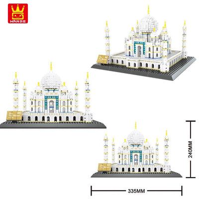 The Taj Mahal India Construction Building Blocks Model 1113 Pieces - 211