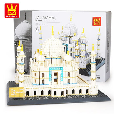 The Taj Mahal India Construction Building Blocks Model 1113 Pieces - 211