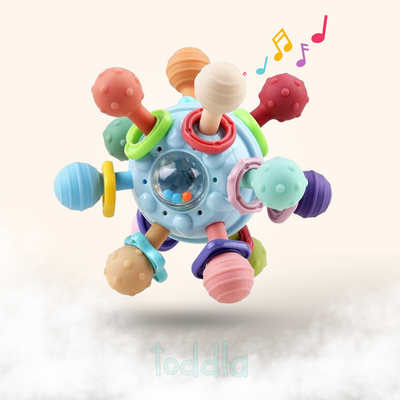 Fidtoy Sensory Teething Toy for Babies and Toddlers