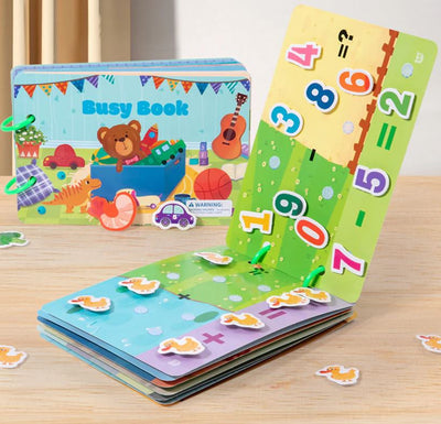 Livre d'activités Fidtoy pour tout-petits