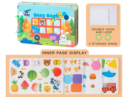 Livre d'activités Fidtoy pour tout-petits
