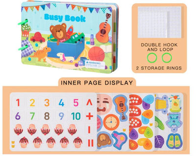 Livre d'activités Fidtoy pour tout-petits