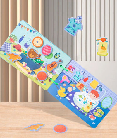 Livre d'activités Fidtoy pour tout-petits