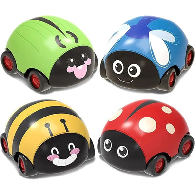 Fidtoy Traction Propulsion Caterpillar – Pull-Along Toddler Toy for Motor Skills