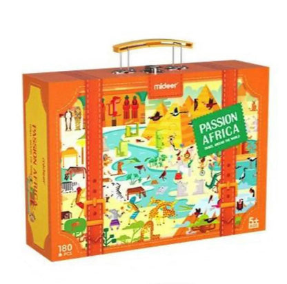 Travel Around the World Puzzle