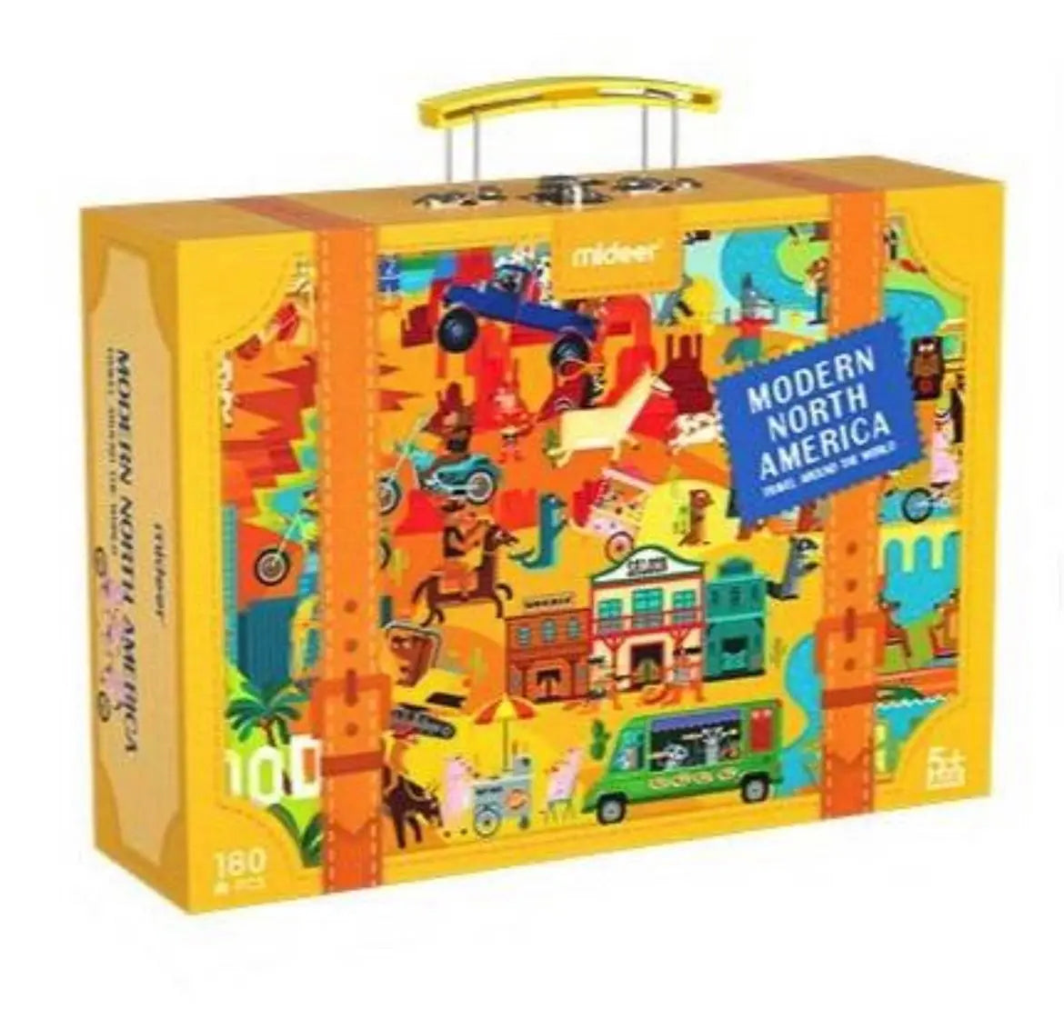 Travel Around the World Puzzle