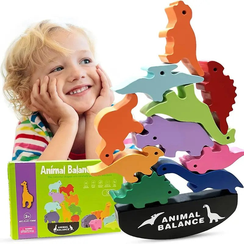Juego de equilibrio Montessori de madera