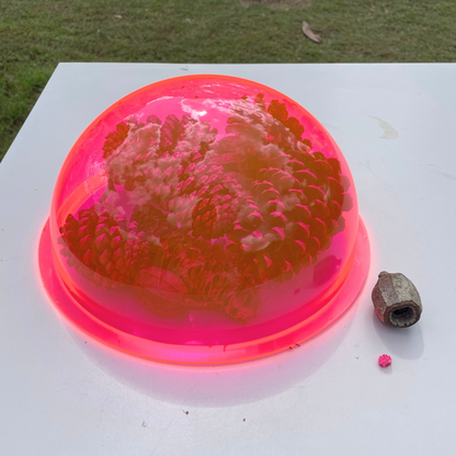 25cm Acrylic Dome Ball Sensory 5 Bowl For Play Light Table Reggio Inspired Toy