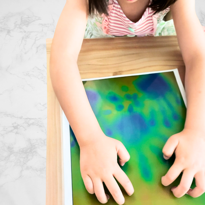 Thermochromic Vinyls Temperature Sensitive Colour Changing Sheet Sensory Toy A4