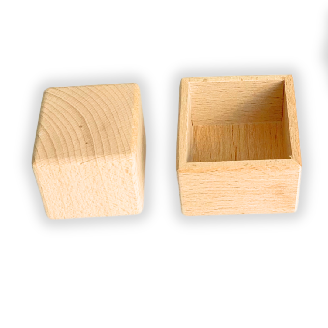Montessori Baby Box and Cube