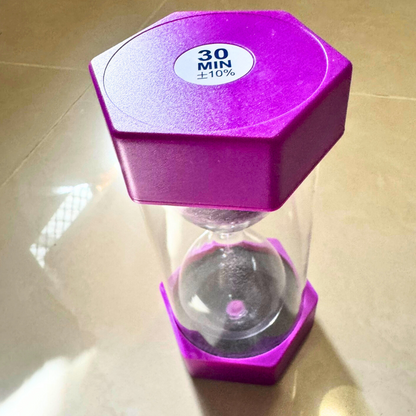 Large Timer Set of 5 (16cm tall ) Kids Educational Time Clock