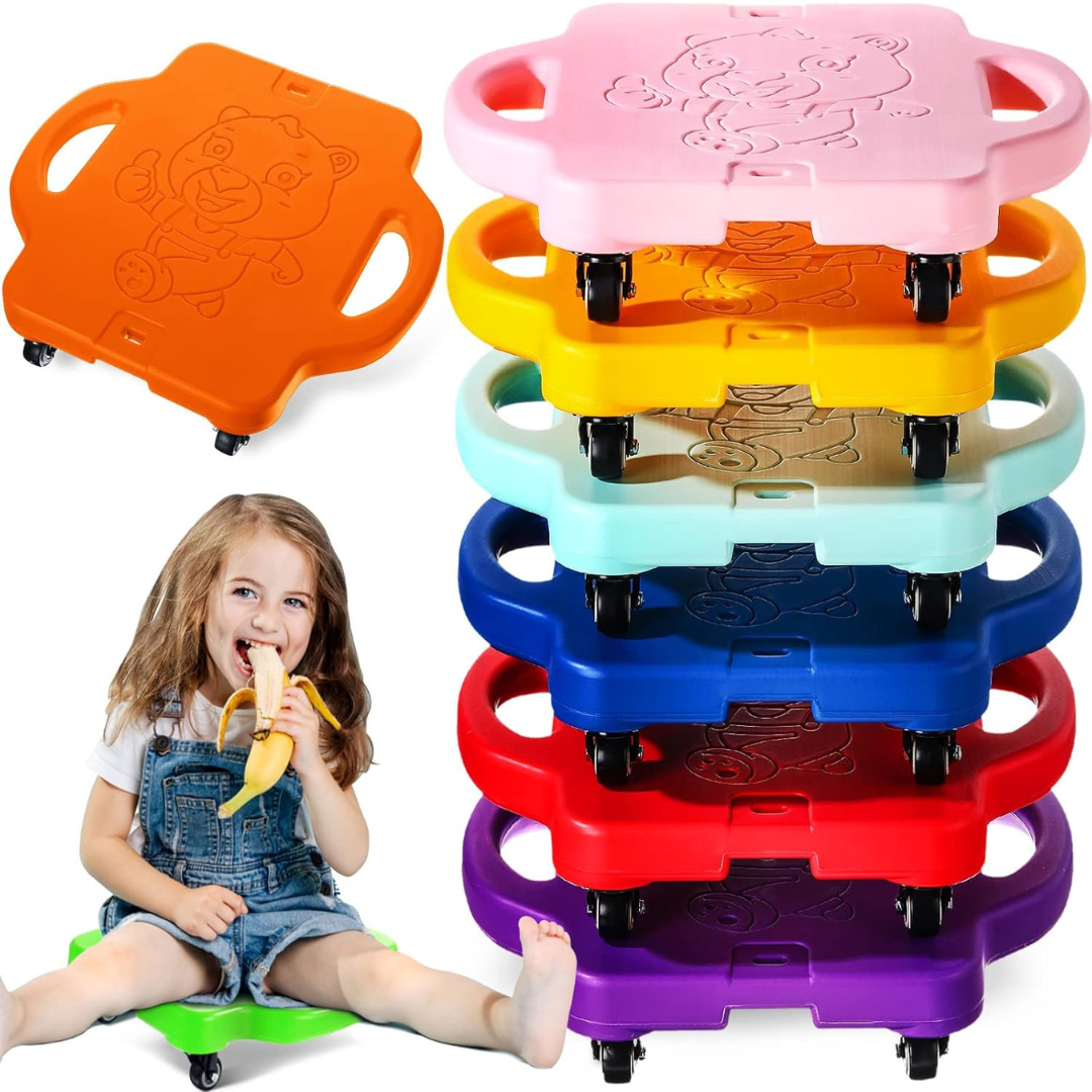 Motor Skill Body Scoot Board Kids Balance Sensory Occupational Therapy
