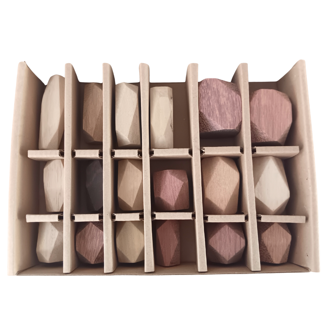 Rustic Stacking Balancing Stones Set of 18