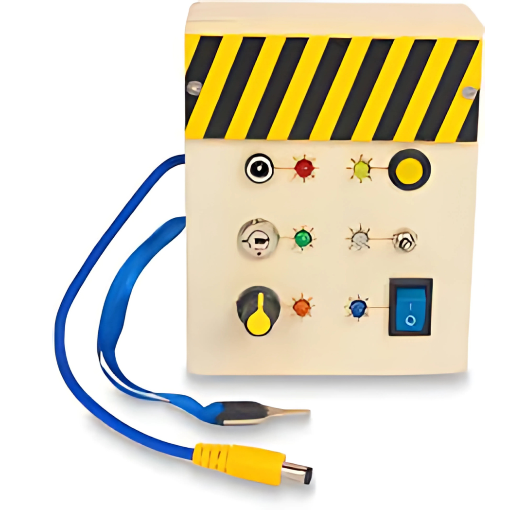 Portable  LED Light Switches Busy Board G Car Theme