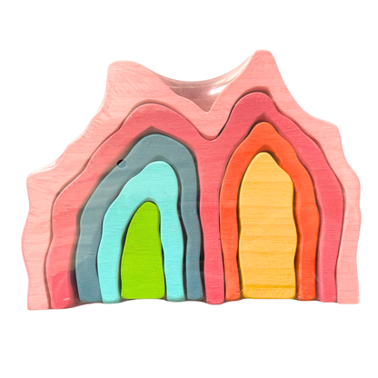 Wooden Stacking Great Barrier Coral Reef Block Playroom Décor