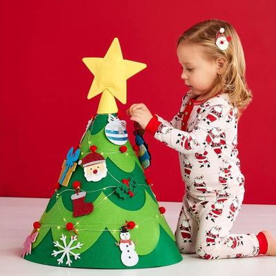 Fidtoy DIY Felt Christmas Tree – Interactive Holiday Decoration for Kids